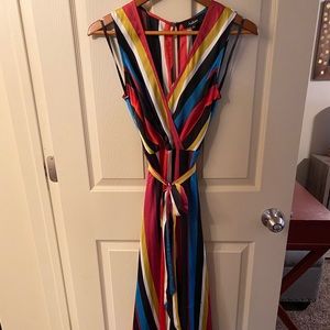 Multi-color maxi dress